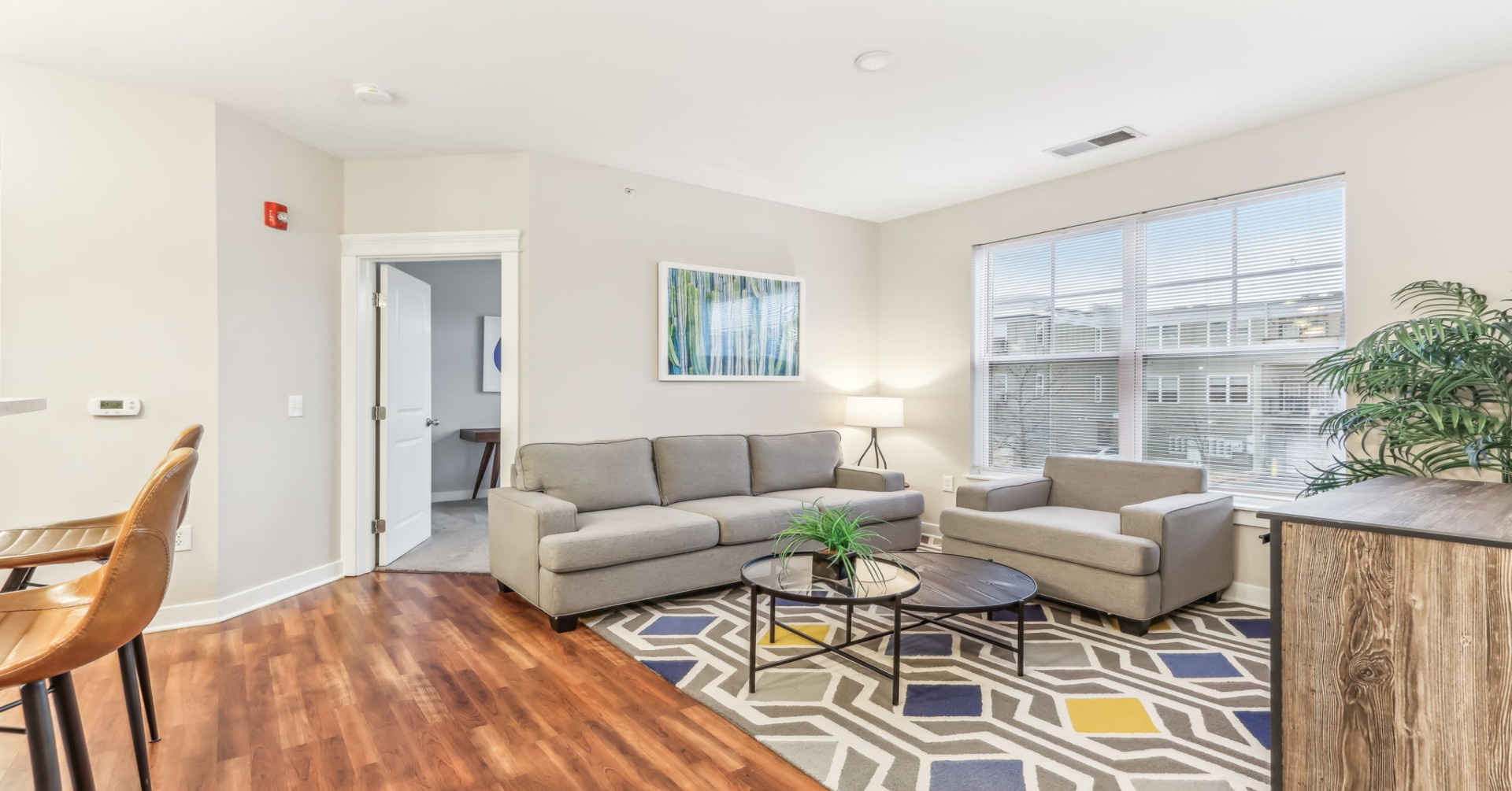 One One Six Model Living Room